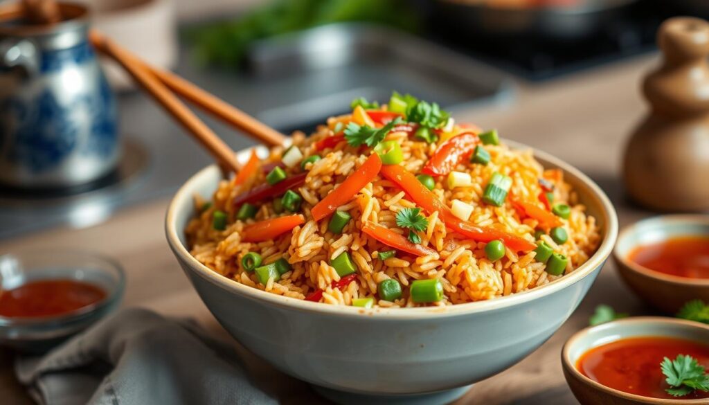 Schezwan fried rice recipe